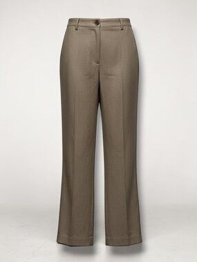 NWT Zara 100% Linen Straight-Leg Pants